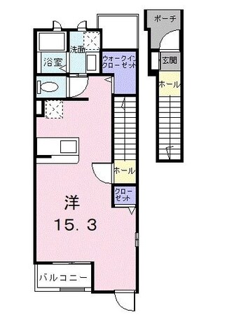 リバーサイドハウスの物件間取画像